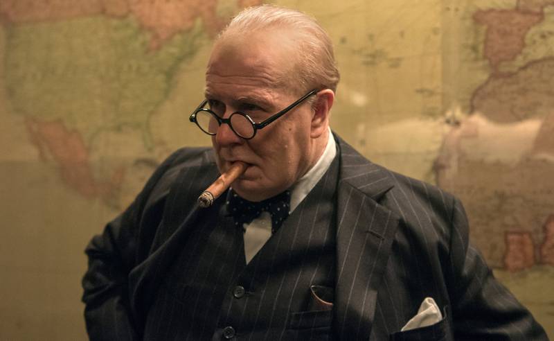 Mye skal til om ikke Gary Oldman får sin Oscar for rollen som Winston Churchill. FOTO: UIP
