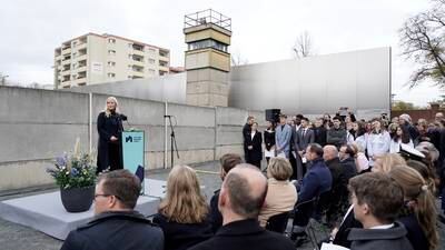 Kronprinsessen i Berlin: – Murens fall var en felles seier