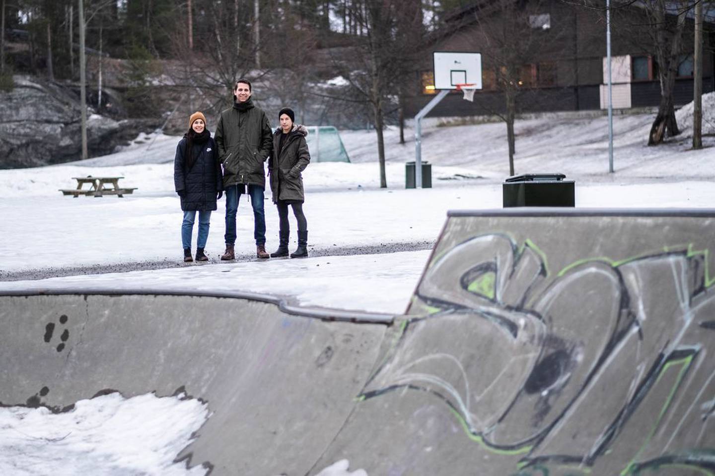 Én ungdomslos har blitt til tre. Fra venstre står Silvia Thorud, Petter Frydenlund og Tonje Jacobsen-Loraas.