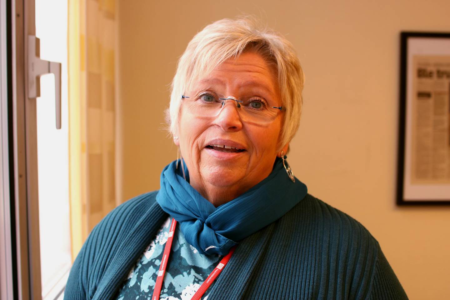 Elin K. Hansen er hovedtillitsvalgt for Fagforbundet i Velferdsetaten, og har jobbet på Syningom.