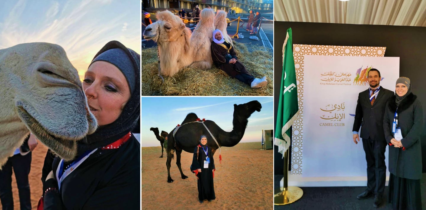 I januar 2020 deltok kameleierne Sandra og Øystein Horten som norske representanter i King Abdulaziz Camel Festival, Saudi-Arabia.