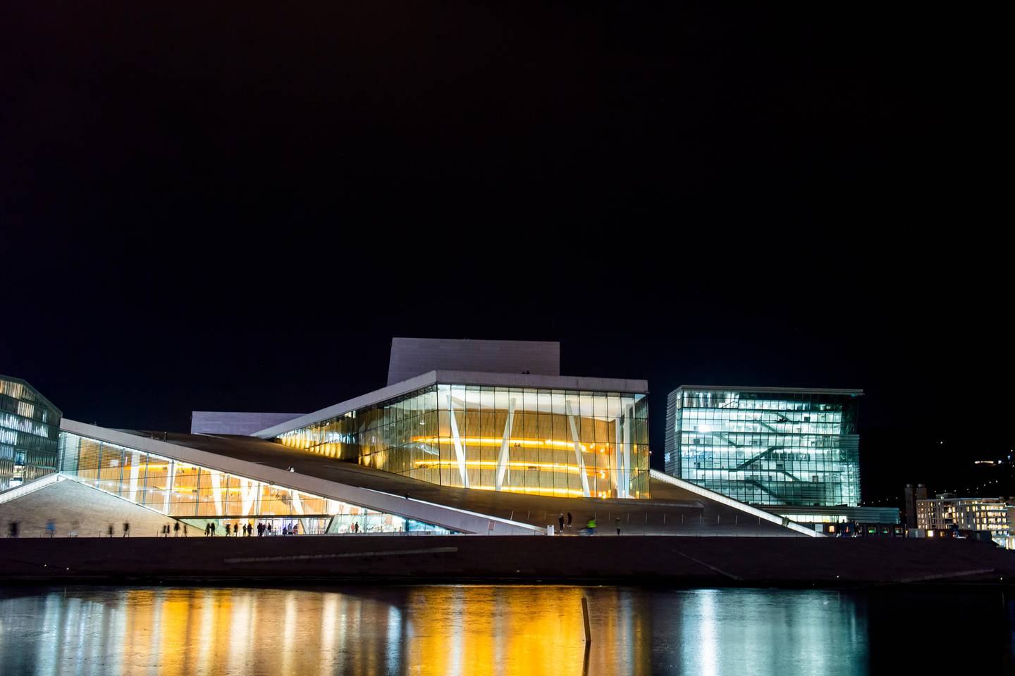 Oslo 20200214. 
Den norske operaen i Bjørvika.
Foto: Fredrik Varfjell / NTB scanpix