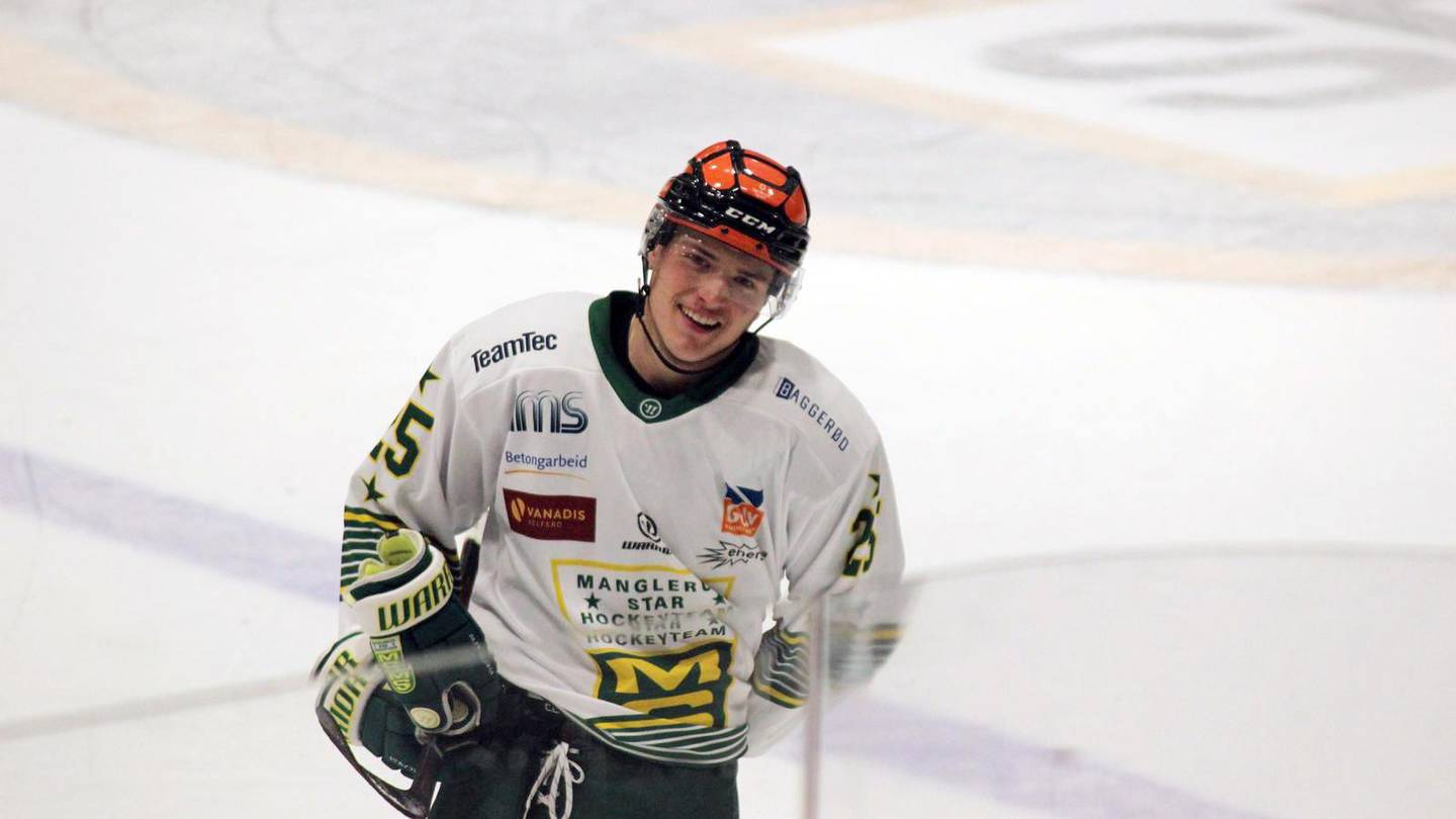 Robin Haglund Mathisen sikra Manglerud Star ett poeng i Sarpsborg.