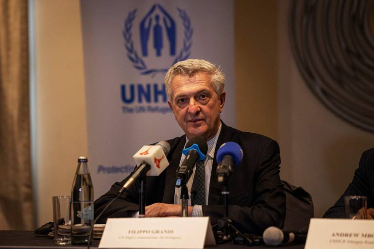 FNs høykommissær for flyktninger, den italienske diplomaten Filippo Grandi.