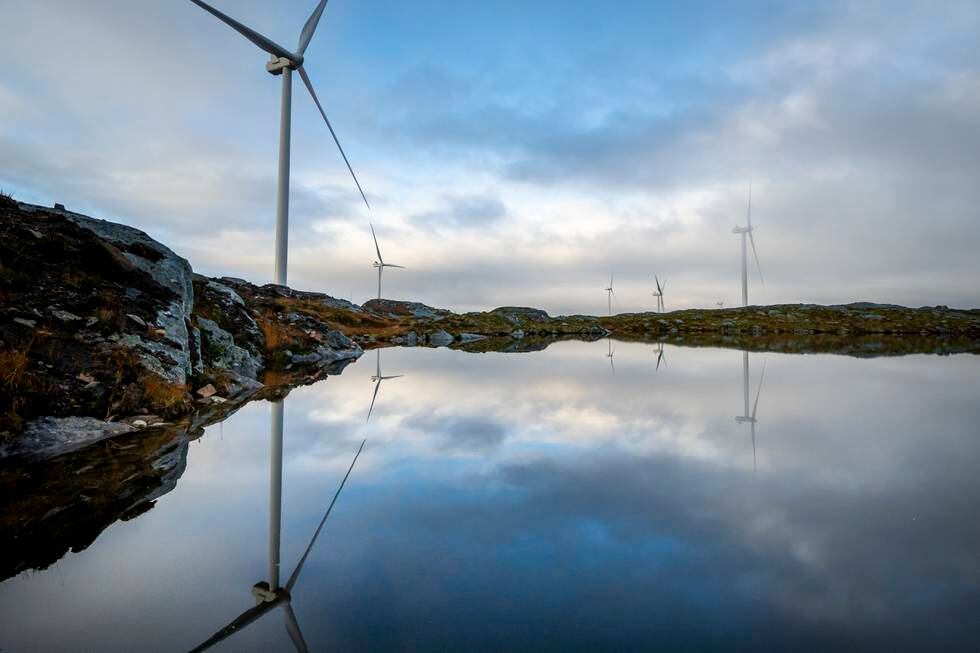 Regjeringen foreslår at vindkraftanlegg skal betale en produksjonsavgift på hver kilowatt de produserer. Foto: Heiko Junge / NTB