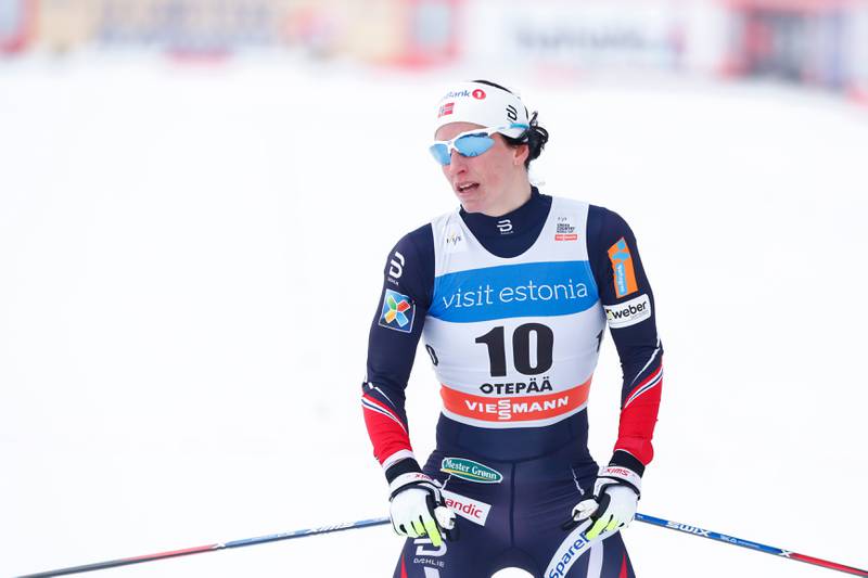 Marit Bjørgen fikk ikke vist kapasiteten på lørdagens sprint i Otepää.