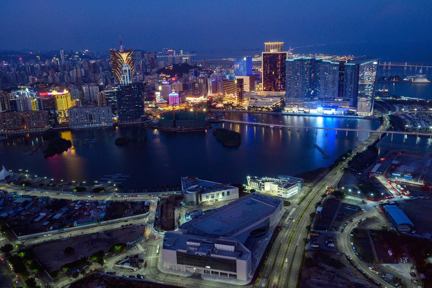 Macao, sør i Kina, er en turistattraksjon og et gamblingparadis.