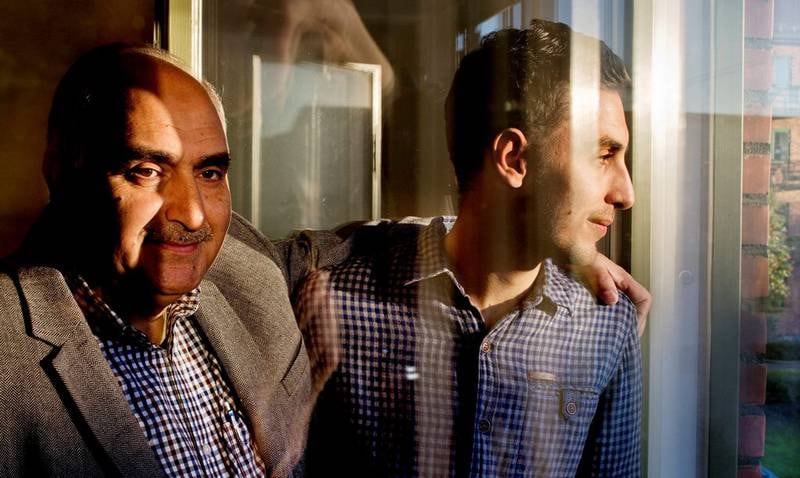 Mohammad var livredd for å miste yngstesønnen og fikk Ahmad ut av Syria. Halvannet år etter, ble de gjenforent i Oslo. FOTO: ANNIKEN C. MOHR