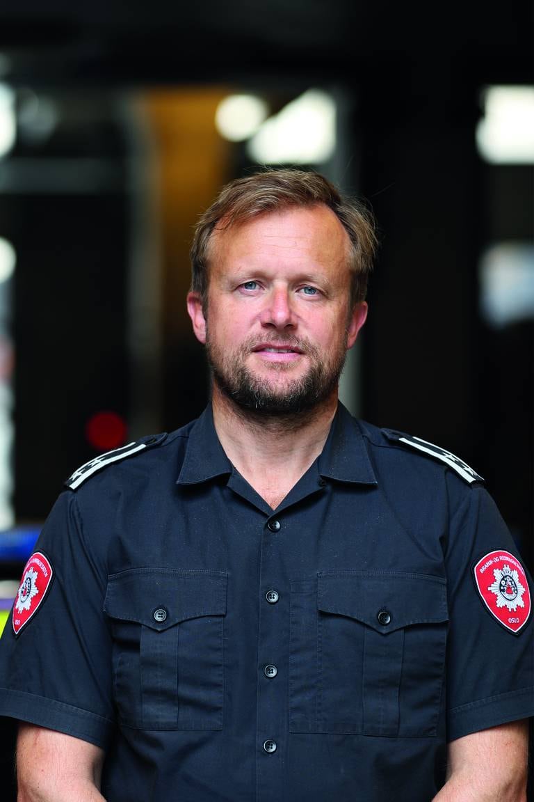 avdelingssjef beredskap i Oslo brann- og redningsetat, Yngve Torjussen