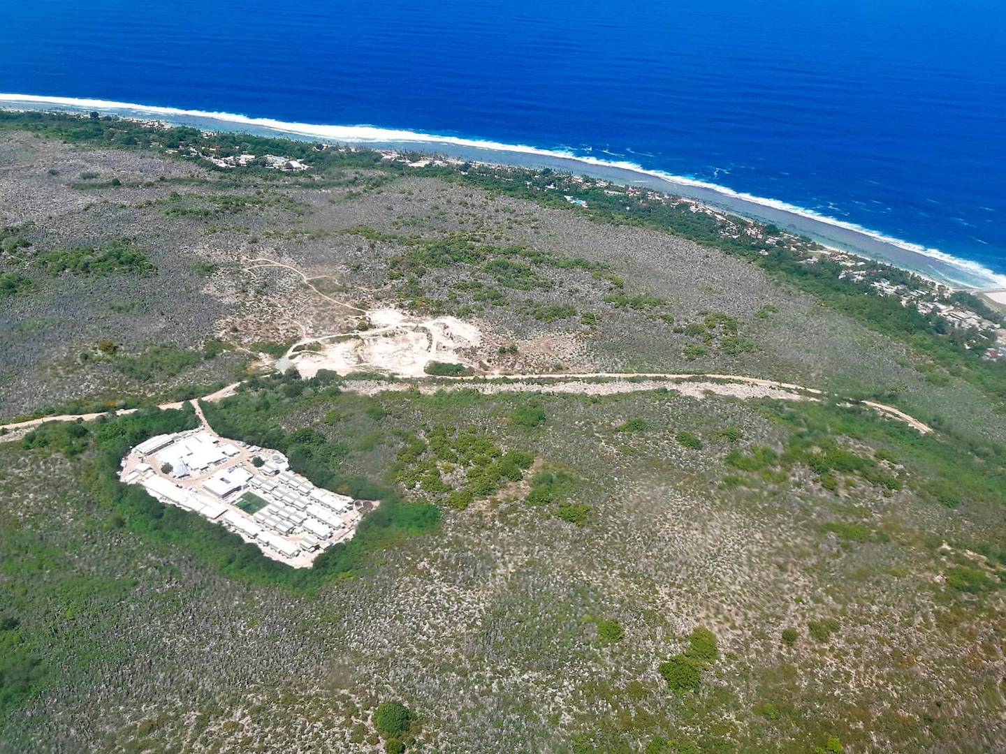 LITEN ØY: Nauru er en liten øy, men likevel en egen stat. FOTO: NTB SCANPIX