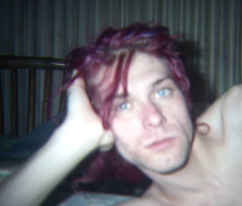 Unike opptak av Kurt Cobain danner grunnlag  for dokumentarfilmen «Cobain: Montage Of Heck». Her et bilde fra hjemmeopptak med Courtney Love i filmen som nå vises på Cinemateket. FOTO: CINEMATEKET