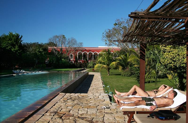 Hotellet er stadig oftere reisemålet. På Hacienda Temozon i Mexico trenger du ikke bevege deg utenfor hotellområdet.