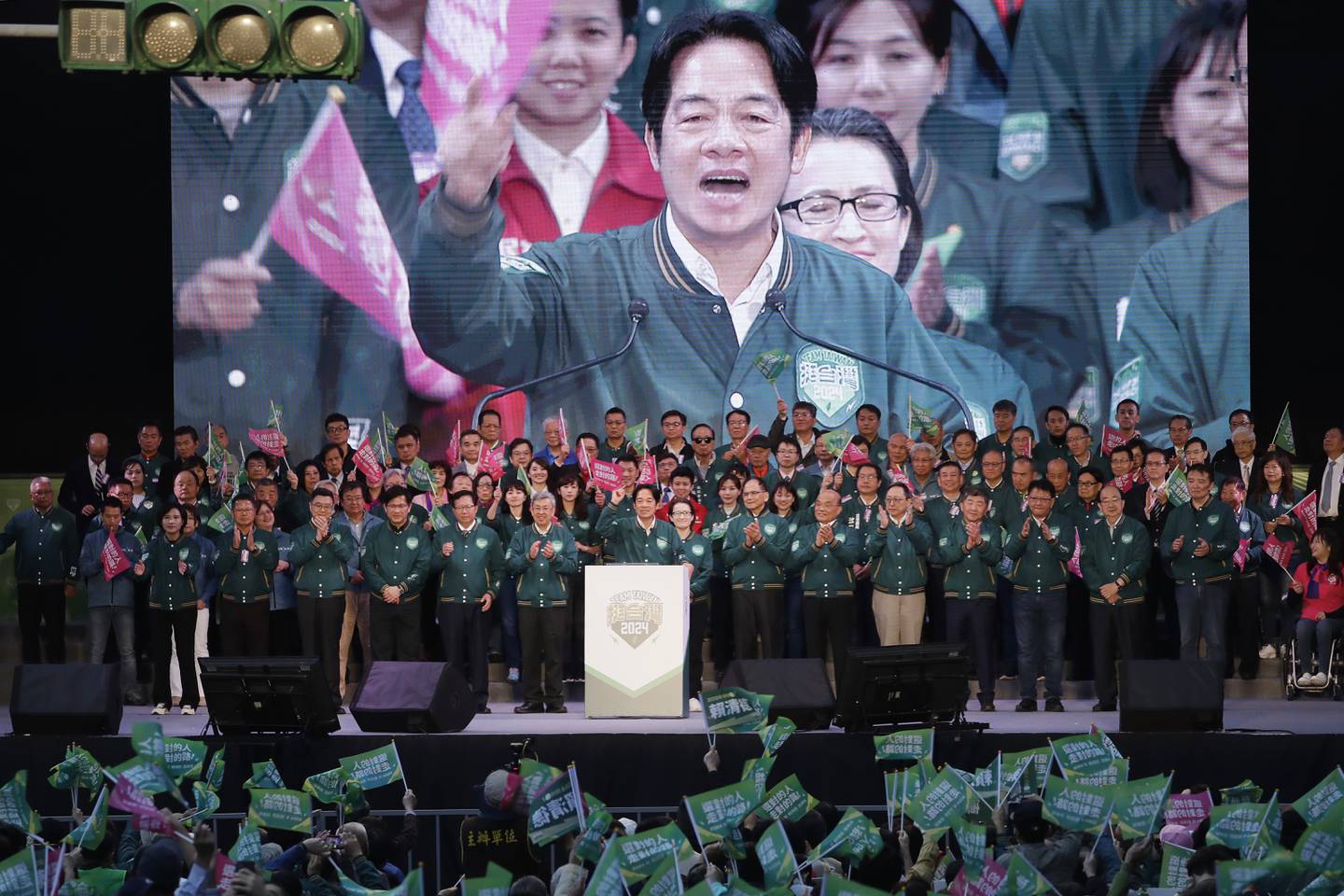 Taiwans nåværende visepresident William Lai stiller som presidentkandidat for partiet DPP i valget i januar.