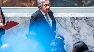 Guterres bekymret over meldinger om flyangrep mot sivile i Myanmar