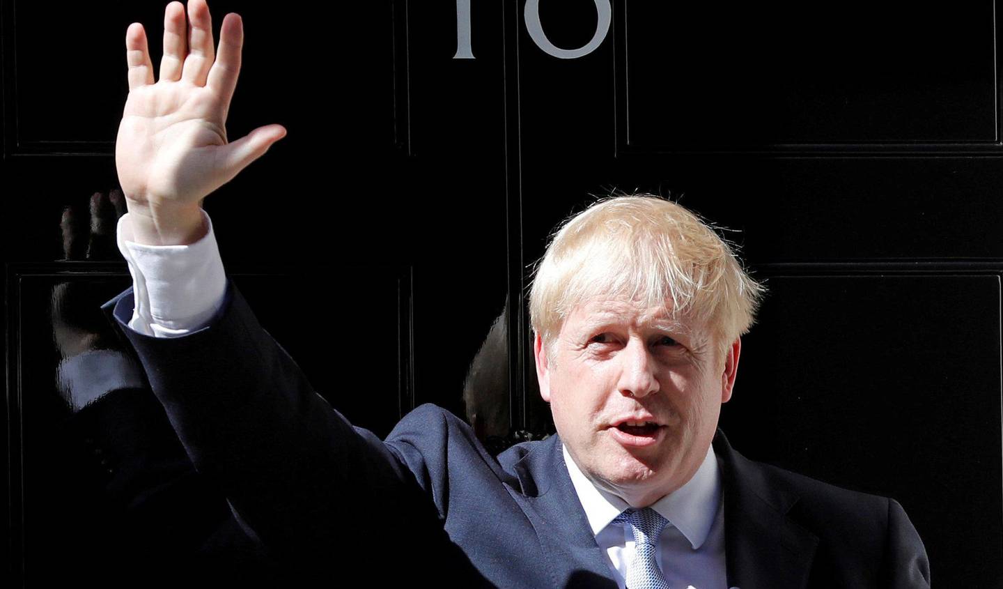 SPENNING: Det knytter seg spenning til hva den ferske statsministeren Boris Johnson gjør i høst. Et nyvalg er en mulighet. FOTO: NTB SCANPIX
