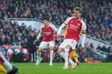 Martin Ødegaard satte inn 2-0-målet for Arsenal mot Wolverhampton
