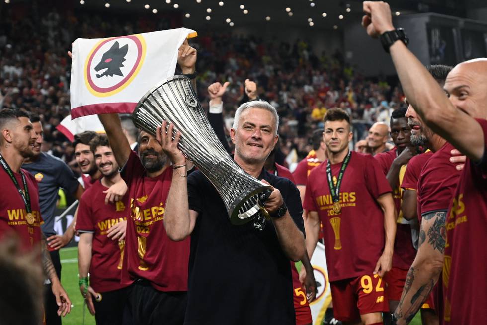 Med seieren i Conference League bragte Jose Mourinho den første europeiske tittelen til Italia siden han selv vant Champions League med Inter i 2010.