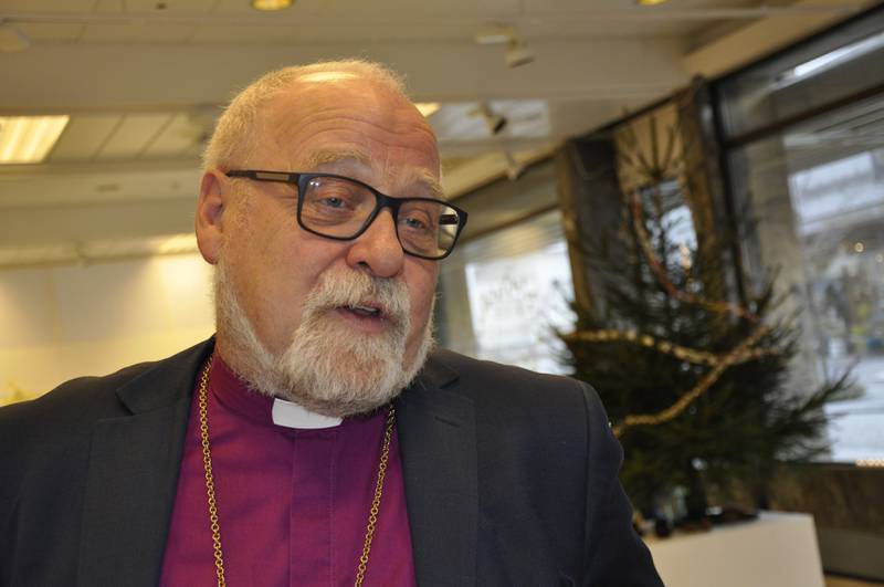 FORNØYD: Biskop i Borg bispedømme, Atle Sommerfeldt.
