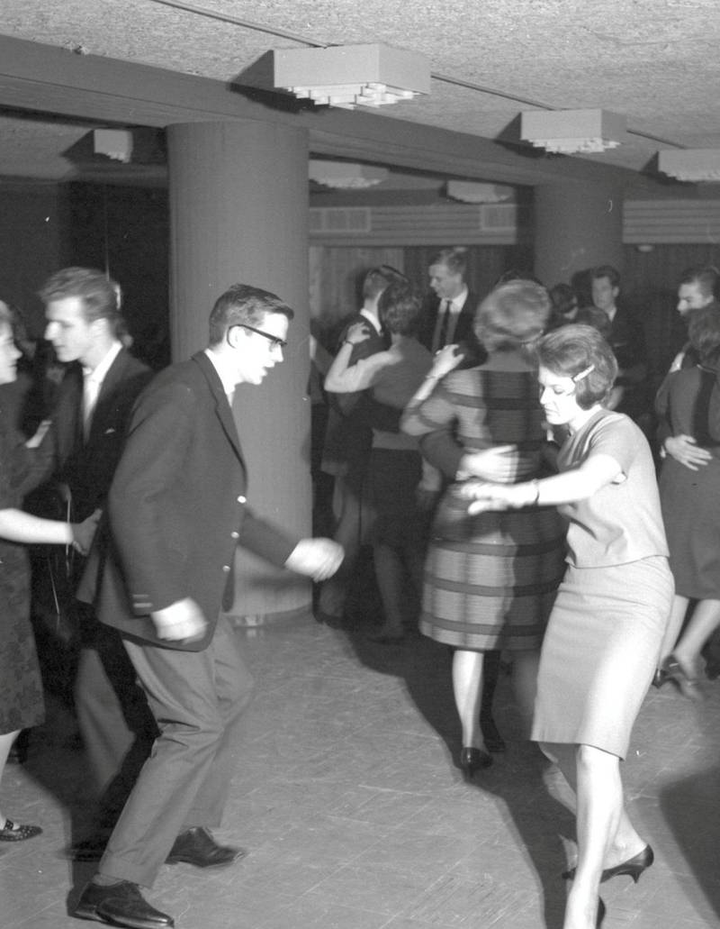Fra åpningsfesten i Blinken i desember 1962.
Foto: Johan Rynnås