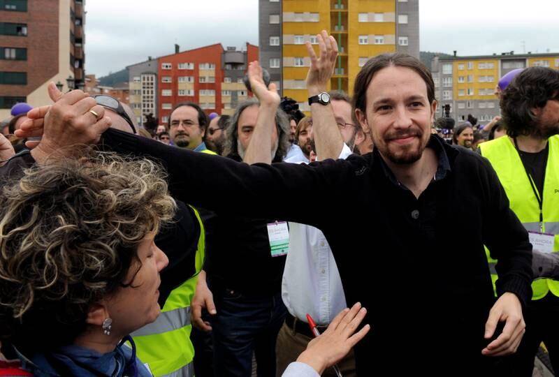 Podemos-leder Pablo Iglesias må nå vise at partiet ikke bare var en døgnflue. FOTO: NTB SCANPIX
