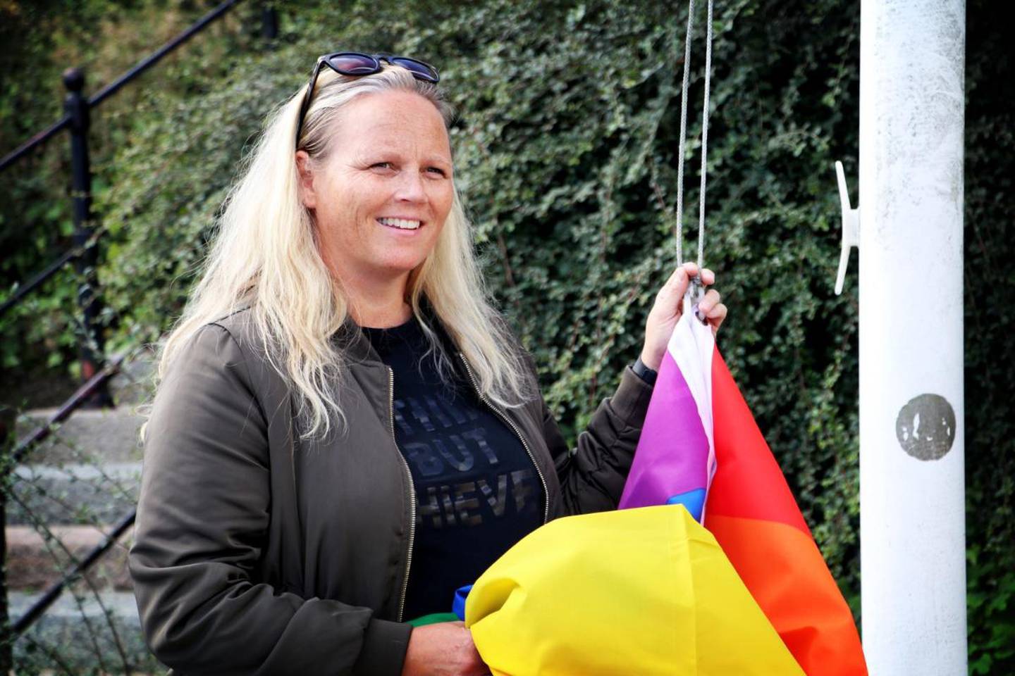 Festivalsjef for Skeivå Rogaland Pride, Hanne Nilsen.