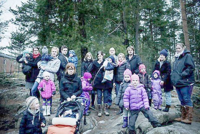 Oslo kommune foreslår å selge Asperud barnehage til Trygge Barnehager AS. Foreldrene har lenge kjempet mot et salg. FOTO: MIMSY MØLLER