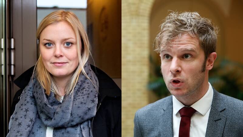 Høyres Tina Bru og SVs Snorre Valen har ulik virkelighetsforståelse i Sverdrup-saken. FOTO: NTB SCANPIX