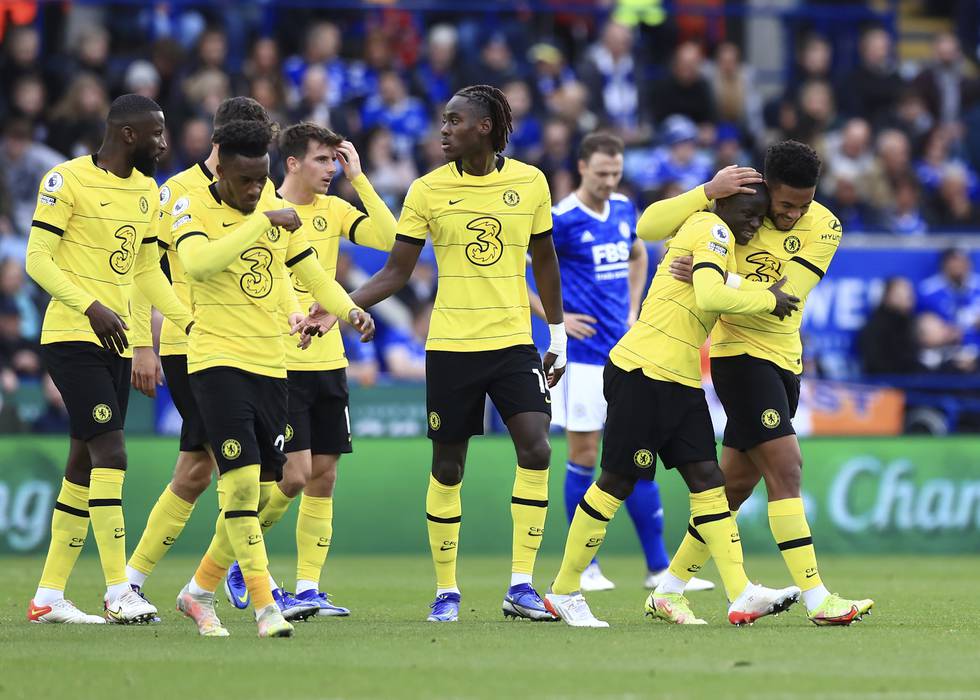 Chelsea hadde god kontroll i kampen mot Leicester lørdag. Foto: Leila Coker / AP / NTB