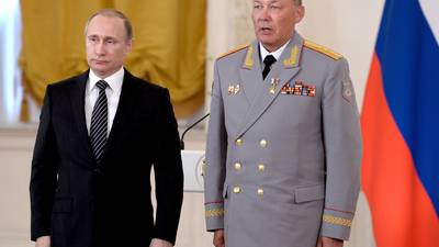 Seks russiske militærledere sparket, ifølge britisk etterretning