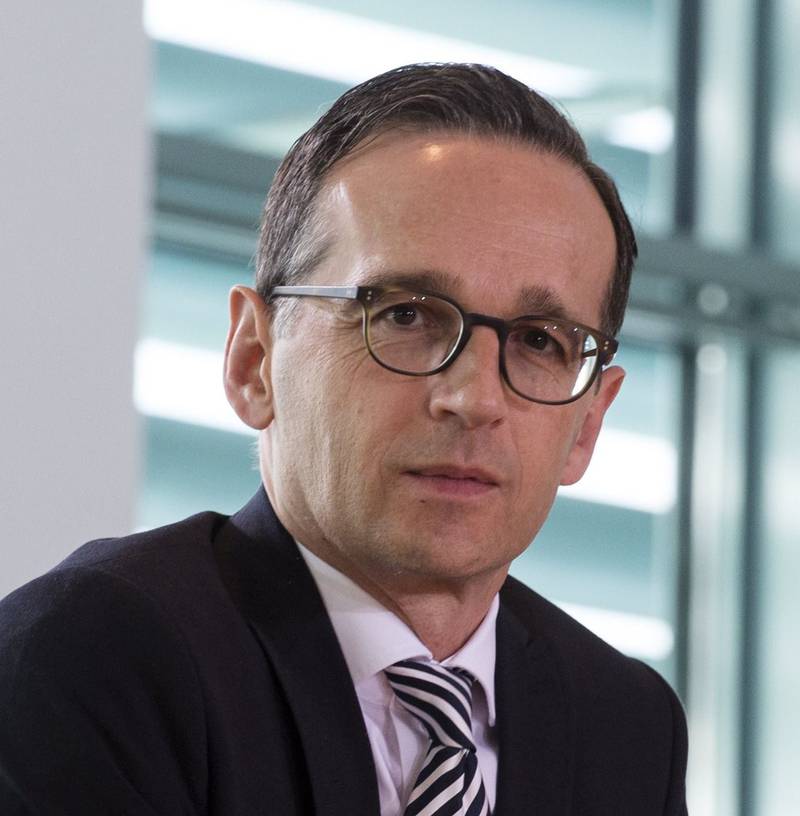 Justisminister Heiko Maas. FOTO: NTB SCANPIX