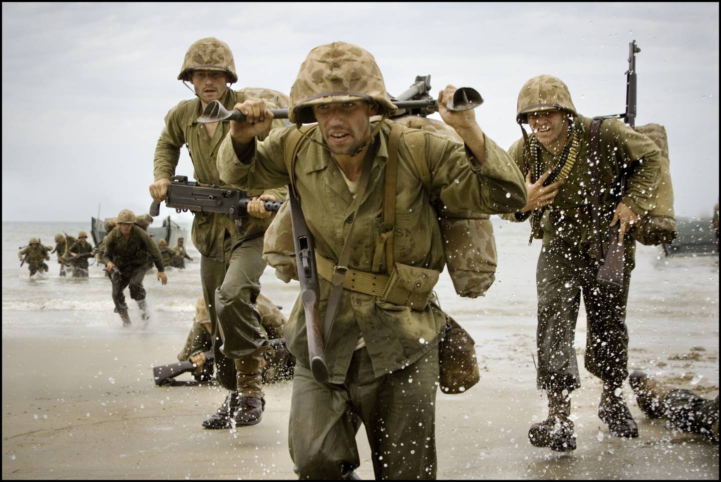«The Pacific» fra 2010 er serie nummer to i Tom Hanks og Steven Spielbergs serie om virkelige hendelser under andre verdenskrig. Denne bød på brutale scener som foregikk under stillehavskrigen.