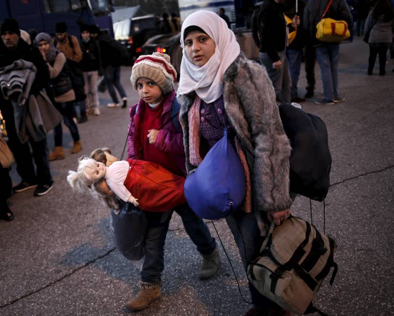 Kvinnelige flyktninger på vei til Nord-Europa opplever frykt og overgrep i Tyrkia, Hellas og på Balkan. FOTO: ALKIS KONSTANTINIDIS/NTB SCANPIX