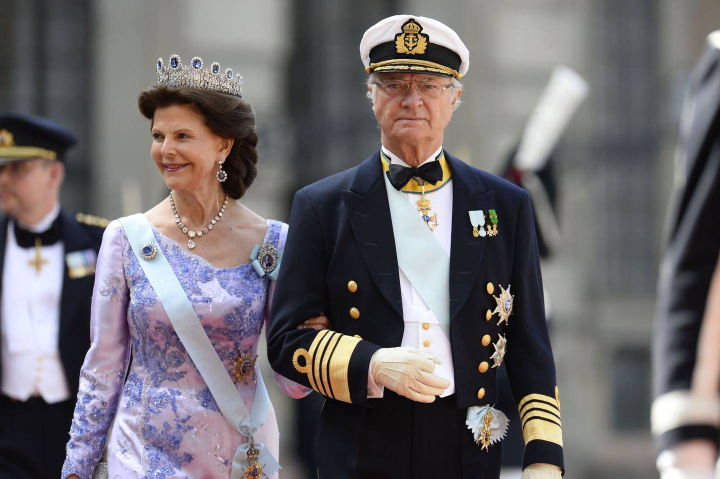 Kong Carl Gustaf og dronning Silvia, her fra 2015.