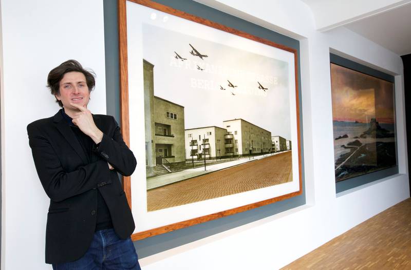 Arthur de Ganay er en av de første som åpnet sin private kunstsamling for publikum. Helt siden 2007 har han, personlig, tatt imot besøkende i sitt galleri i en tidligere syltetøyfabrikk i Kreuzberg. FOTO: EVA PAULSEN