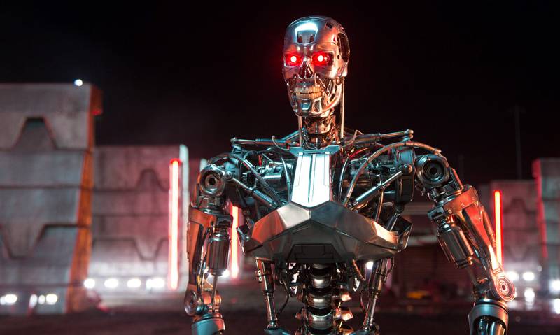 Forskerne tror ikke verden tas over av sci-fi-monstre som «The Terminator».  FOTO: NTB SCANPIX