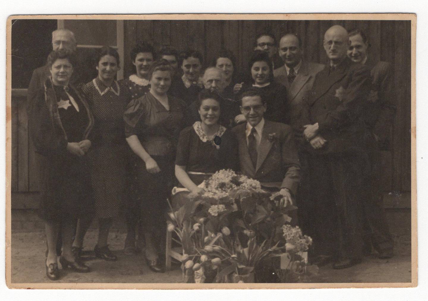 Eddy de Wind var først gift med sykepleieren Friedel. Begge havnet i Auschwitz, begge overlevde.                      Foto: Gyldendal