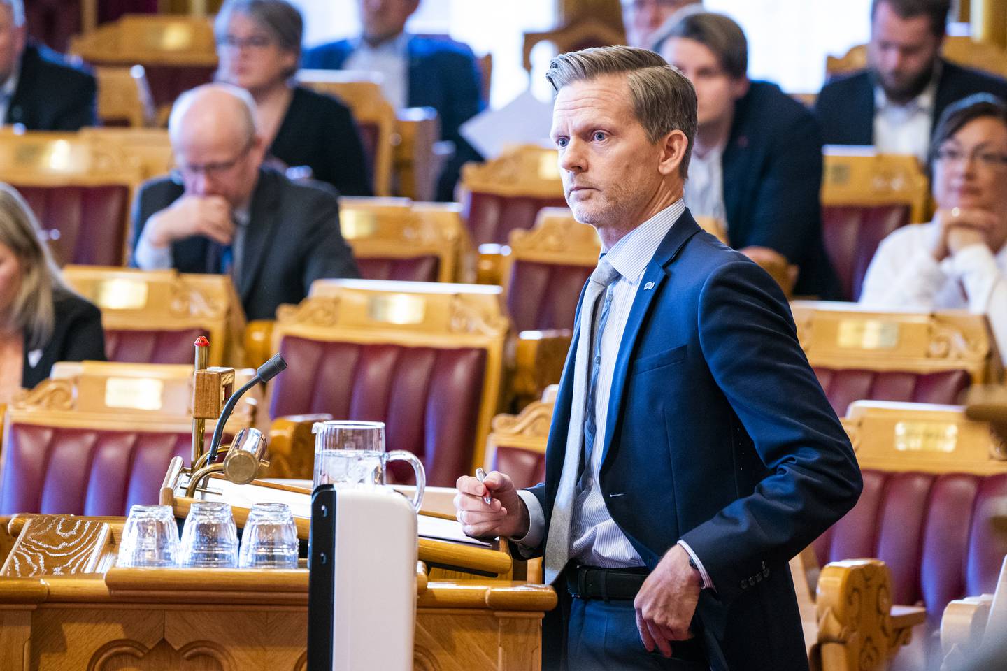 Høyre foreslår å styrke tilbudet om gratis sommerferie til økonomisk vanskeligstilte barnefamilier, sier stortingsrepresentant Tage Pettersen (H). Foto: Håkon Mosvold Larsen / NTB