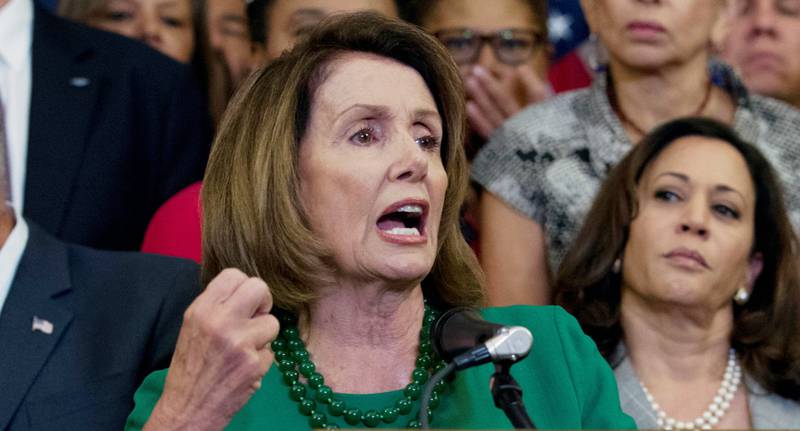 Demokratenes leder i Representantenes hus, Nancy Pelosi, jobber for fortsatt beskyttelse av de unge immigrantene.