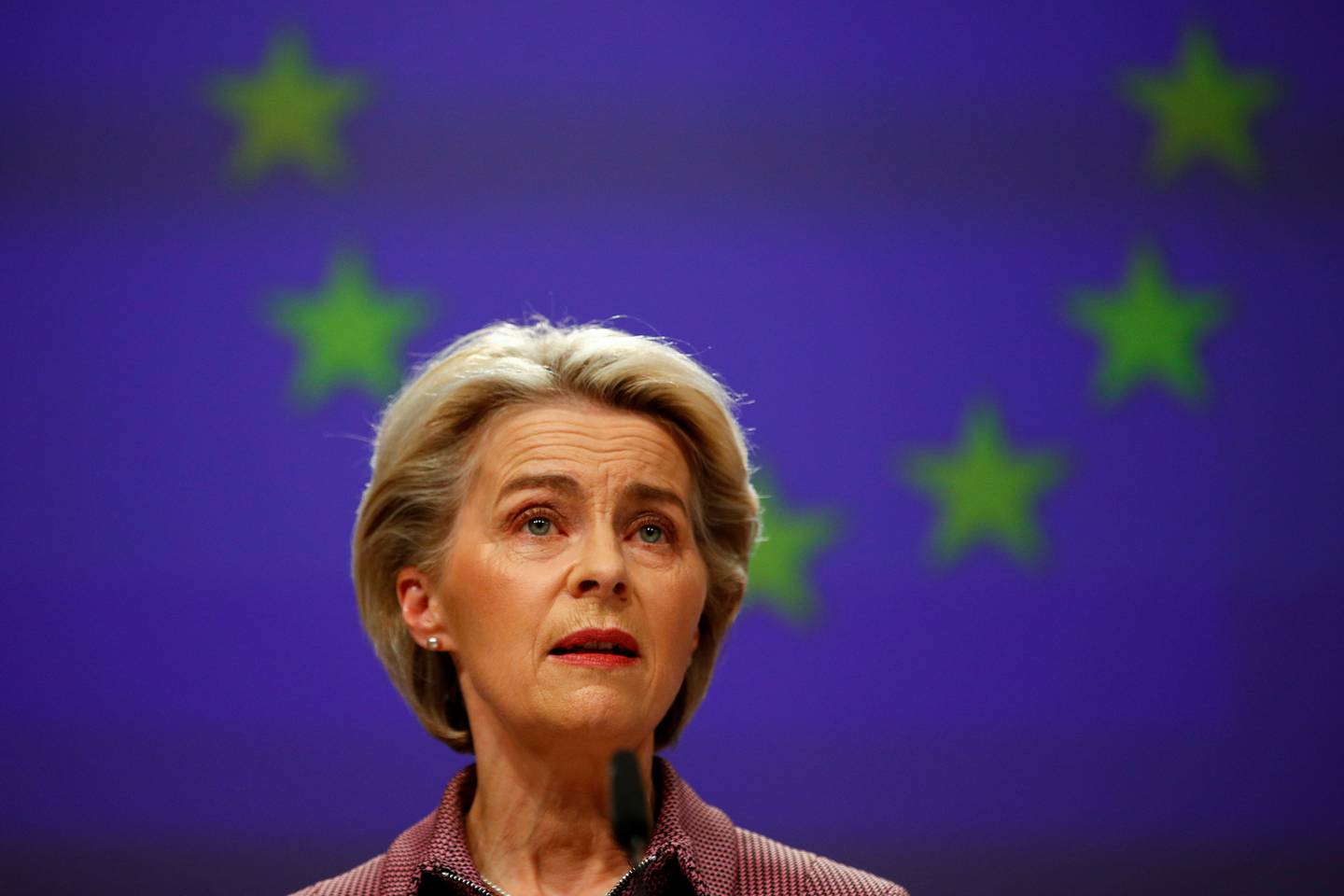 EU-kommisjonens president Ursula von der Leyen.