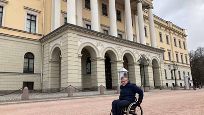 Slottet viser vei: Åpner opp for rullestolbrukere