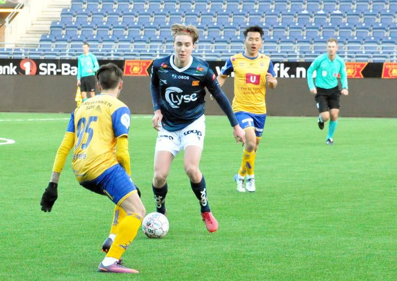 Kristian Thorstvedt scoret sitt første mål på Viking stadion, men syntes det hele var pinlig i etterkant. FOTO: Espen Iversen