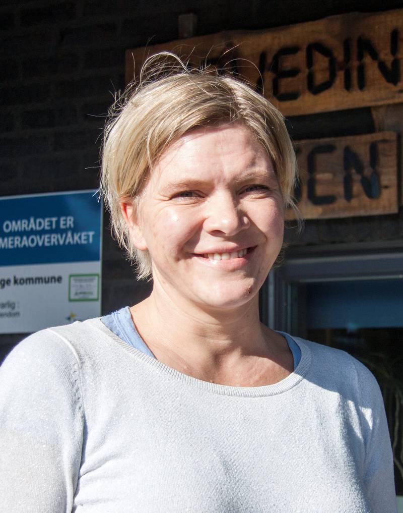 HÅPEFULL: Anne-Synøve Lindkjenn ved Øreåsen skole.