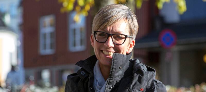 GENERALPRØVE: Mosseordfører Hanne Tollerud har satt av tid til en prøvevielse før hun skal i ilden fredag.