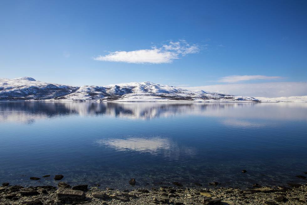 Repparfjorden i Finnmark.