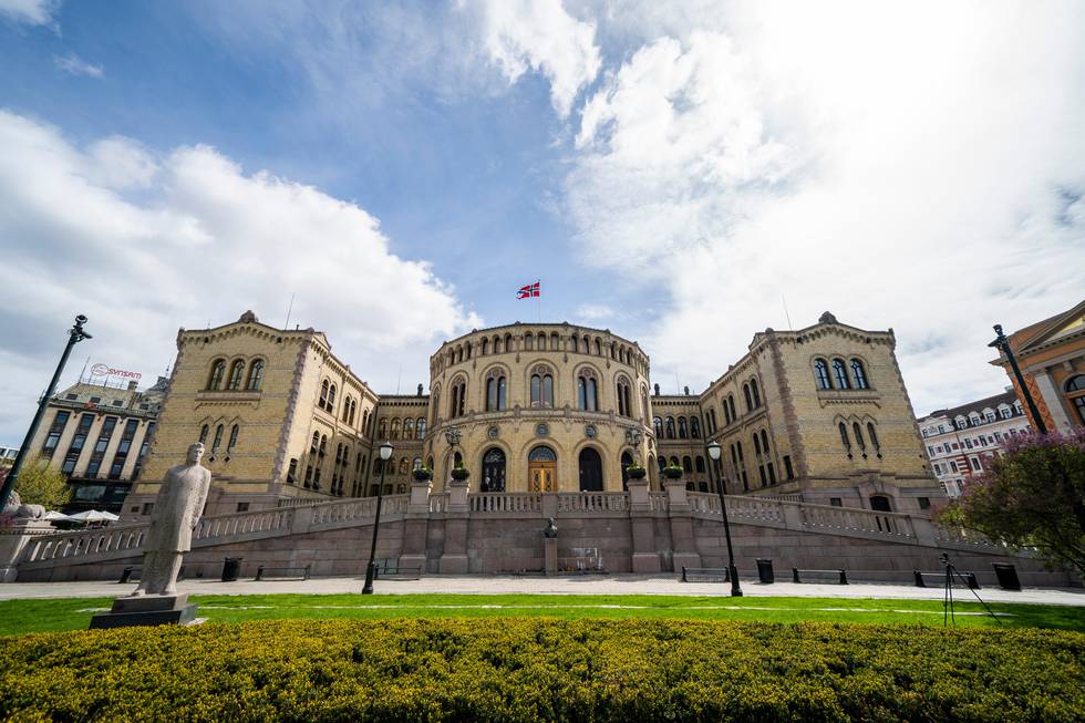Oslo 20200514. 
Stortinget i Oslo.
Foto: Håkon Mosvold Larsen / NTB scanpix