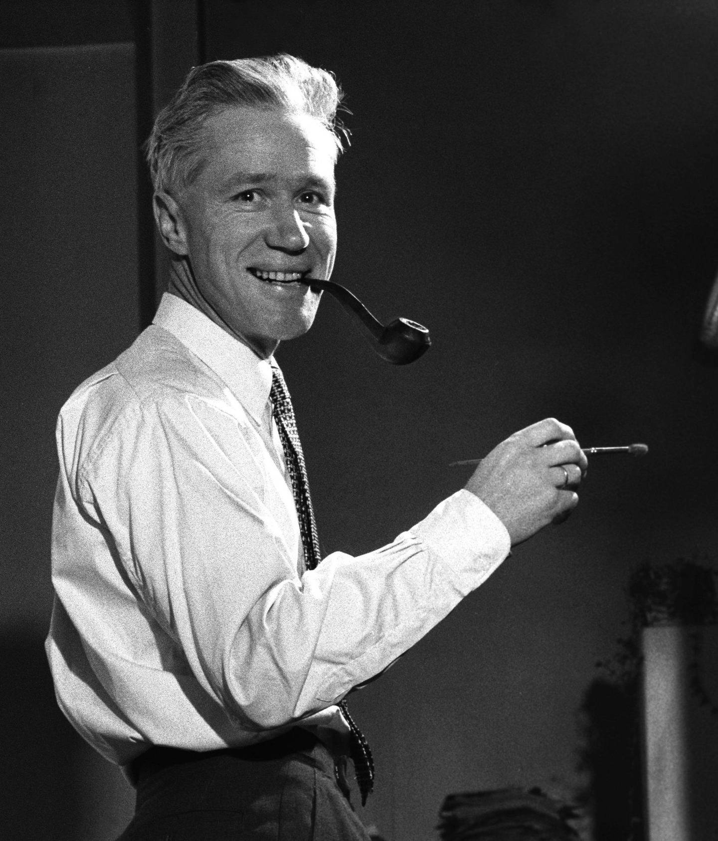 Kjell Aukrust like etter gjennombruddet i 1958. Foto: Sverre Børretzen/Aktuell/NTB Scanpix