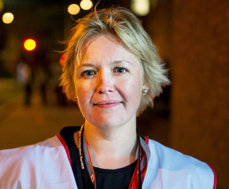 Elisabeth Gade leder helseenheten på Tøyen. FOTO: FRØYDIS FALCH URBYE