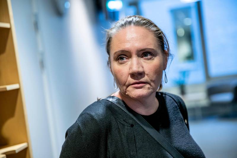 Oslo 20191128. 
Eva Kristin Hansen (Ap) før møtet om Nav-saken i stortingets kontroll- og konstitusjonskomite.
Foto: Stian Lysberg Solum / NTB scanpix