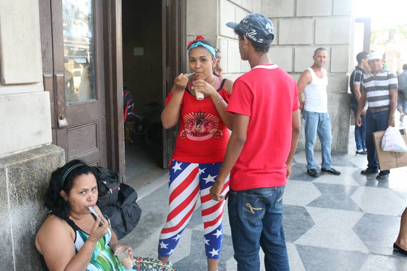 Et flertall av cubanerne sier de er glad for at USA og Cuba nå normaliserer forholdet. FOTO: HEIDI TAKSDAL SKJESETH