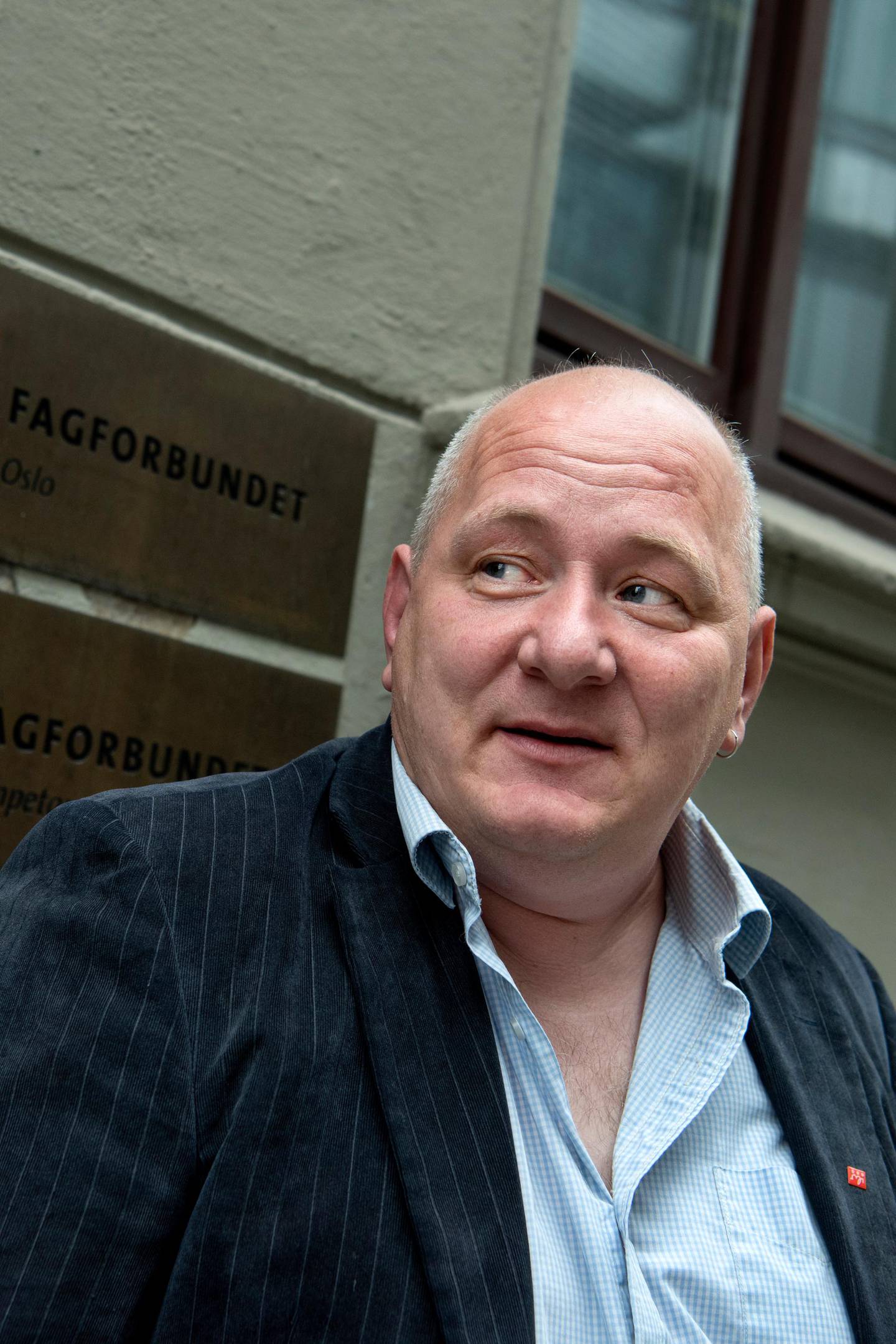 Roger Dehlin. Leder av Fagforbundet Oslo.